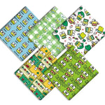 serviette enfant coton motif grenouille cartoon bleu vert jaune rose bain décoration