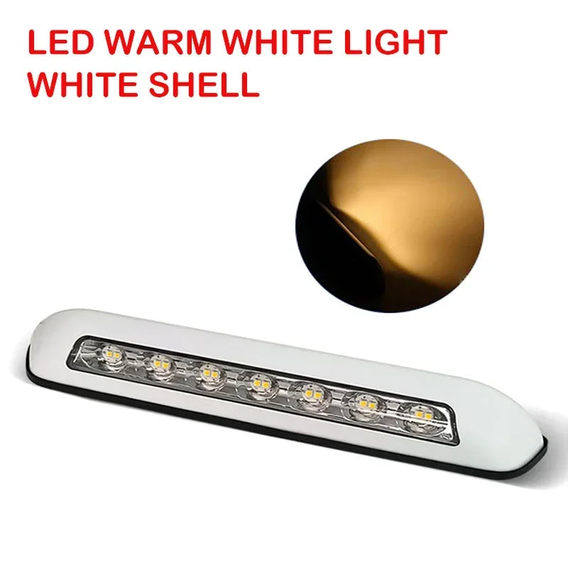 lampe led extérieure rv van camping ip67 12v 8w 10led moderne blanc