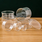 boîtes rangement plastique transparent couvercle empilables divers usage collection capsules