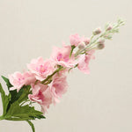 bouquet artificiel fleurs simples rose blanc vert vase décoration moderne mariageintérieur