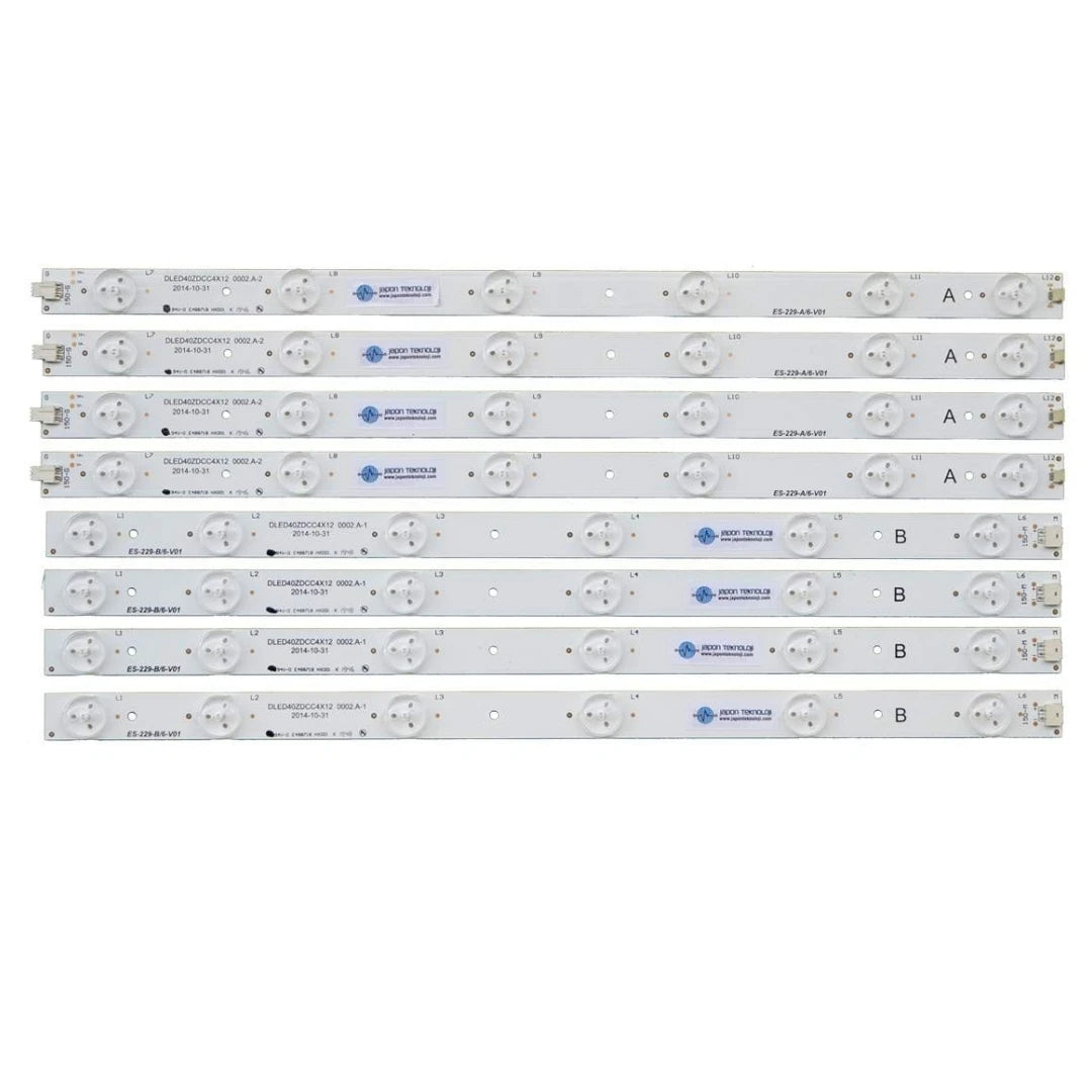 bande lumineuse led 12 lampes 6v blanc moderne rétroéclairage