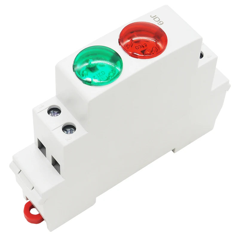 interrupteur led couleur rouge blanc vert moderne compact translucent fixation