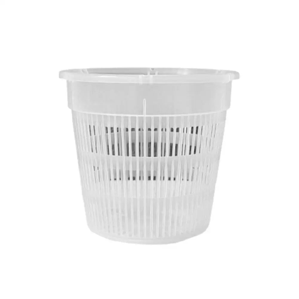 pot plante transparent moderne grille drainage plateau support lignes verticales plastique