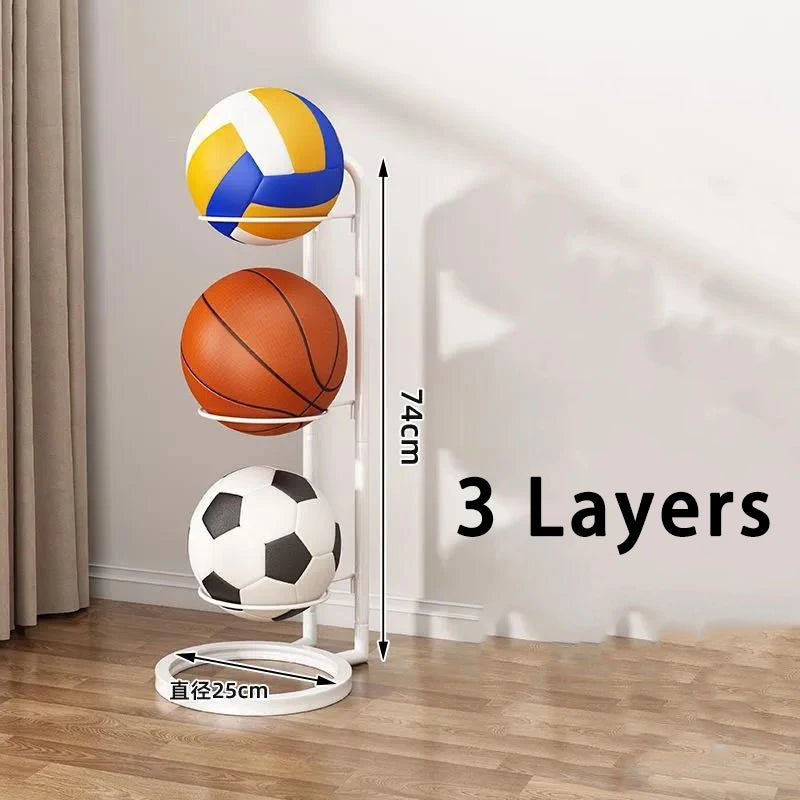 support balles sportives moderne noir blanc motifs basketball football volley ball métal acier carbone