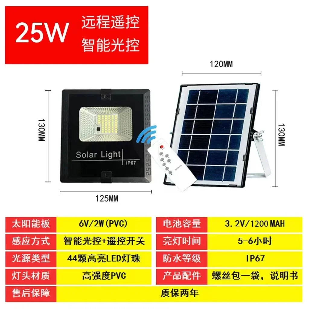 projecteur solaire ip66 angle réglable led panneau solaire clips moderneextérieur