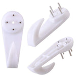 accessoires mural blancs cintres crochets supports utilitaires modernes différentes tailles poids