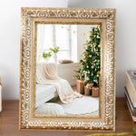 cadres photo miroirs or blanc sculptés classiques vintage photos 10.1x15.1 12.7x17.8 15.1x20.3 20.3x25.4 21x29.7