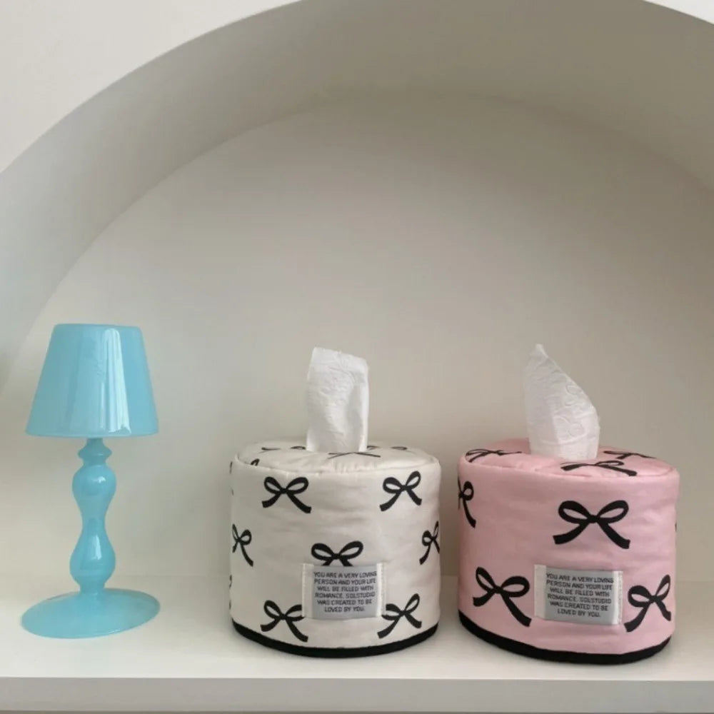 boîtes mouchoirs modernes blanc rose noir arcs nuages decoration maison kitchen accessories storage case
