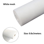 filet fenêtre adhésif noir blanc bleu taille 100x300cm 100x100cm nylon pp pvc moderne