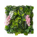 décoration intérieure mur végétal artificiel feuilles fleurs moderne naturel extérieur accroché vert blanc rouge