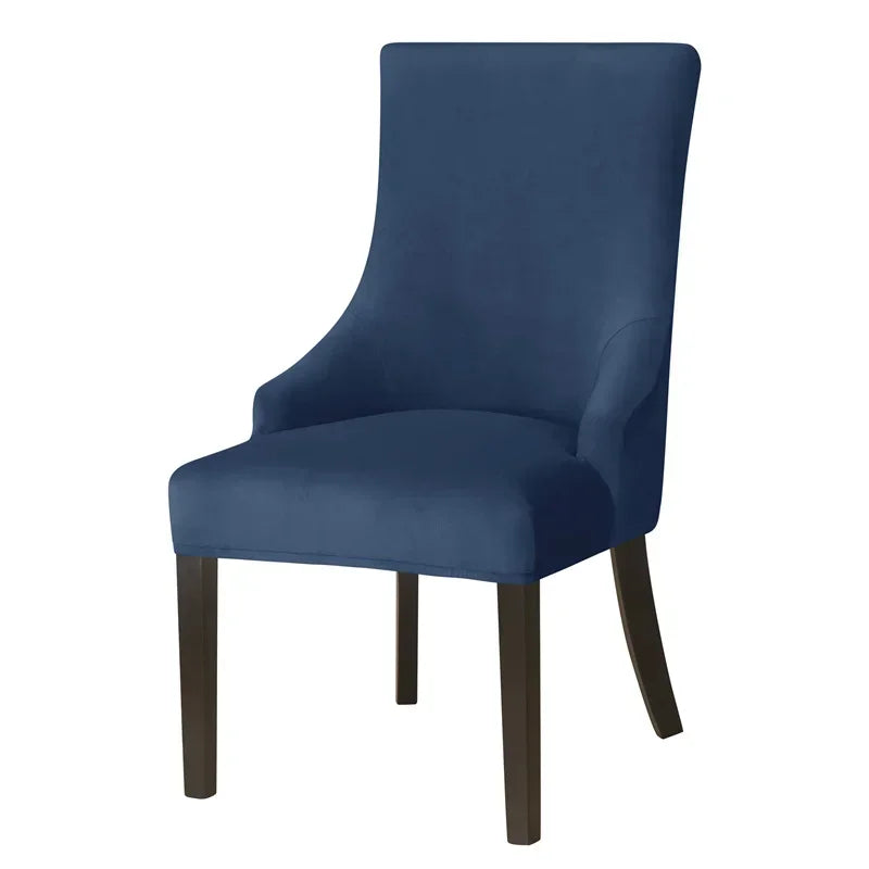 housse chaise velours gris moderne adhésive polyeste protection événementière banquet mariage