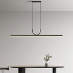 lampe suspendue moderne minimaliste led blanc noir flux lumineux variable facile certifications multiples