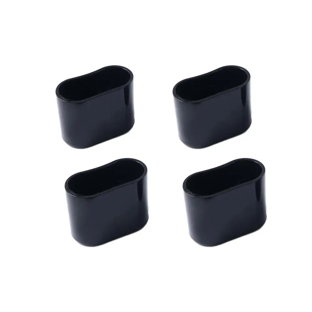 cache pieds moderne noir uni 15mm 20mm 25mm 30mm 34mm 40mm 50mm protection meuble