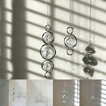 decoratives transparentes dorées facettes moderne élégant collier chaines dorées or