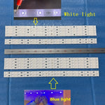bande lumineuse led rétro éclairage téléviseur blanc adhésive connecteurs modernes écran plat grande taille