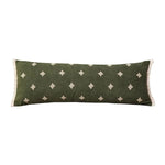 taies d'oreiller modernes beige brodées points blancs coton polyester 45x45cm