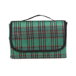 tapis pique nique rouge vert bleu carreaux écossais moderne eva poignée portable camping plage