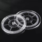 support plateau transparent rotatif adhésif moderne 51mm 63mm 75mm 100mm 125mm 150mm 175mm 200mm