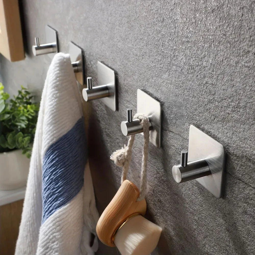crochet mural auto adhésif moderne blanc noir cuivre pièces porte serviettes organisateur cuisine tissu