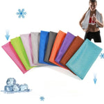 serviette microfibre vert rose bleu gris sportive absorption rapide séchage adhésif gym