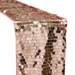 table table chemin paillettes rose gold noir rose fêtes mariages décorative polyester coton festive