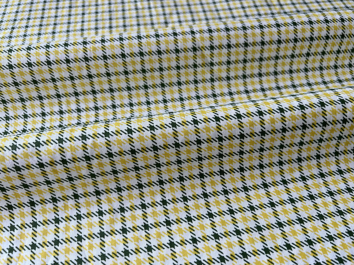 tissu coton imprimé carreaux bleu clair gris rouge jaune classique 160cm bricolage textile maison