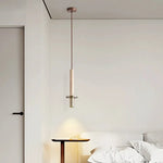 lampe suspendue pierre blanc noir texture granulée moderne chambre restaurant cuisine