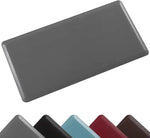 tapis sol antidérapant imperméable texture géométrique moderne gris noir marron