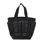 sac bain trousse toilette polyestère multiple poches transparent utilitaire voyage salle bain