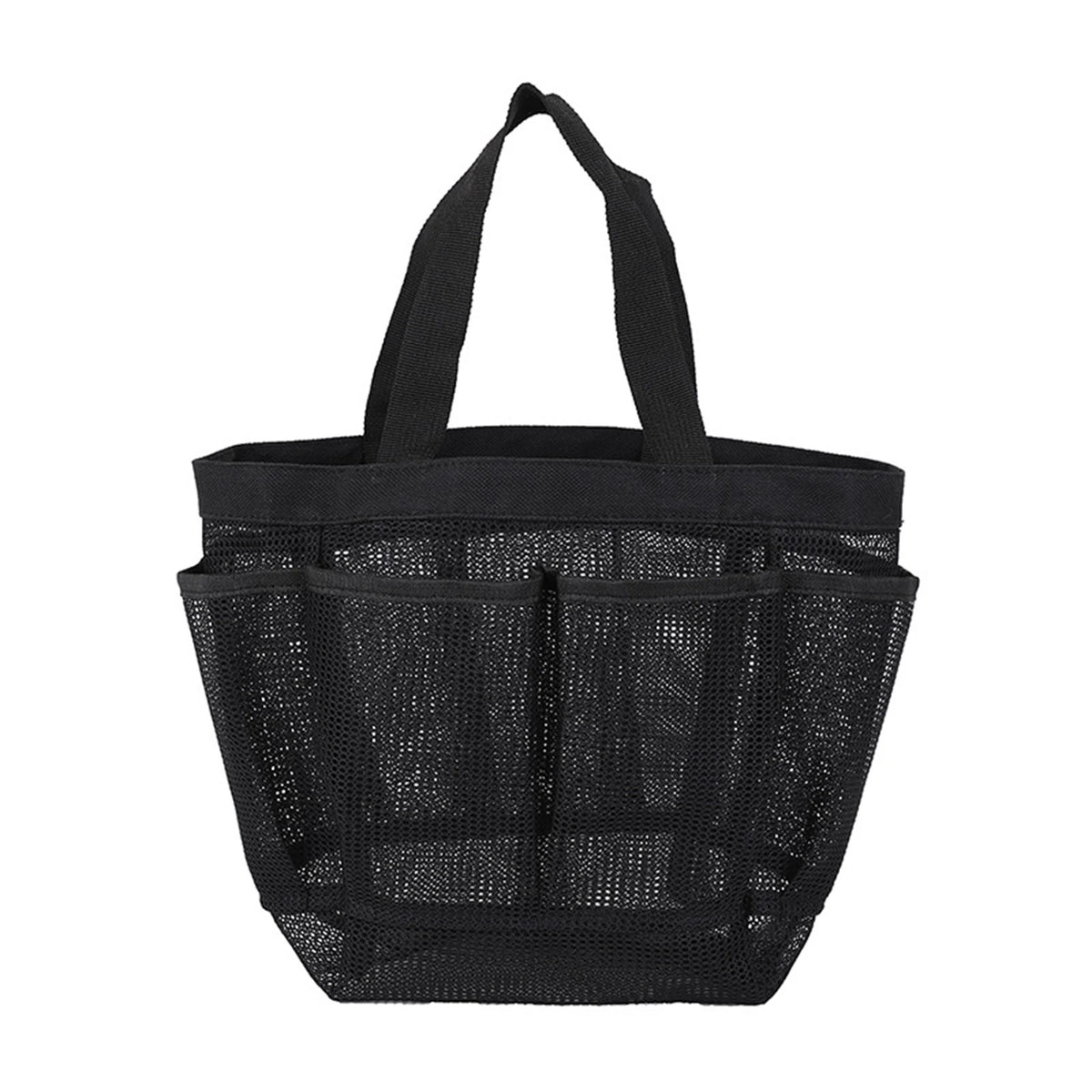 sac bain trousse toilette polyestère multiple poches transparent utilitaire voyage salle bain