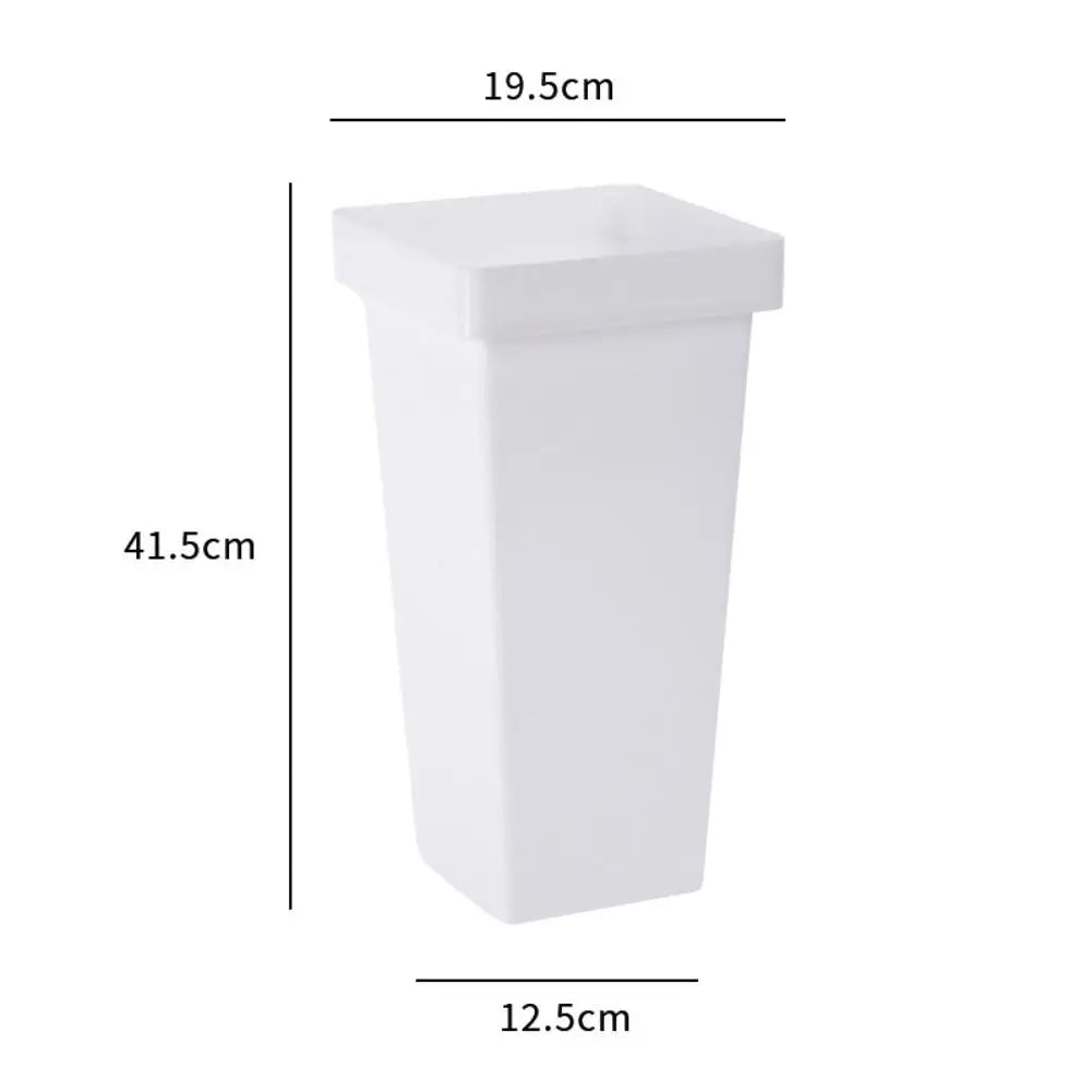 cache pots moderne blanc noir gris adhésif rond lisse opaques inclusion fleurs artificielles