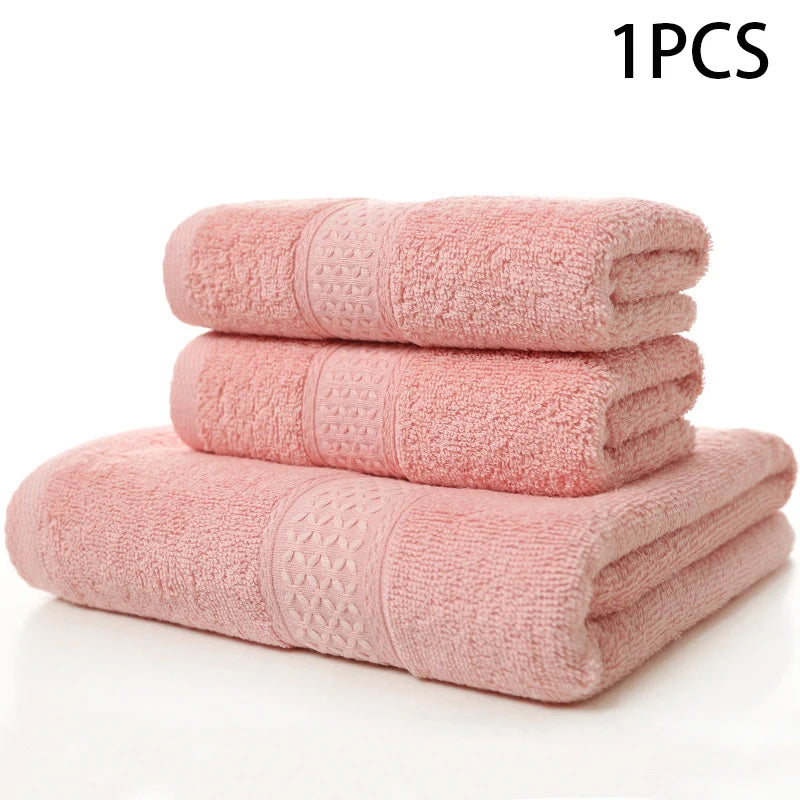 serviette bain coton pur douce absorbante grande taille adulte visage corps classique