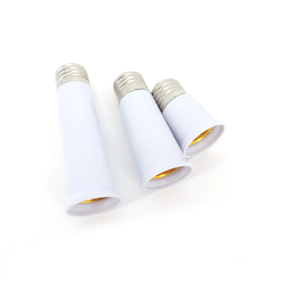 adaptateur ampoules led blanc mat moderne 65mm 95mm 120mm durable compatible e27