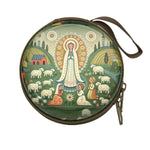 boîte rangement métal zipper illustrations religieuses saints coeurs sacrés multi usages opaques