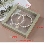 présentoir bijoux blanc doré métal classique bracelets boucles oreilles opaques adhésif