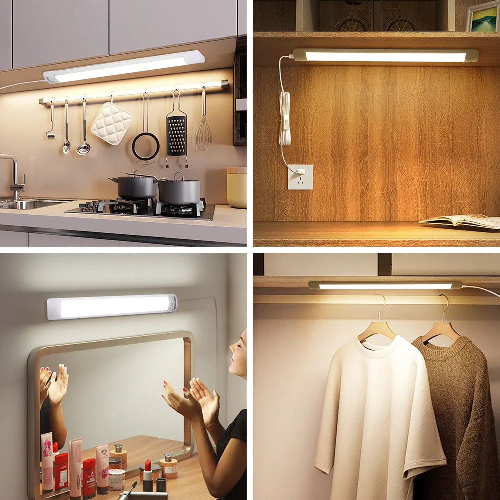 tube led blanc moderne 60cm dimmable adhésif certification rohs ccc