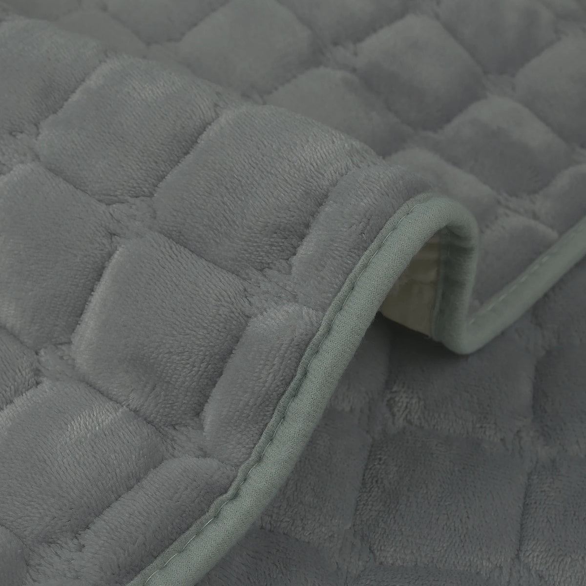 housse canapé angle gris rayures horizontales moderne textile polyester lavable protection salon hiver chaud