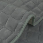 housse canapé angle gris rayures horizontales moderne textile polyester lavable protection salon hiver chaud