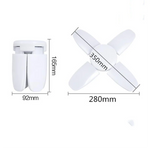 ampoule led pliable forme fleur éclairage blanc 6500k moderne original 180deg 2492000lm