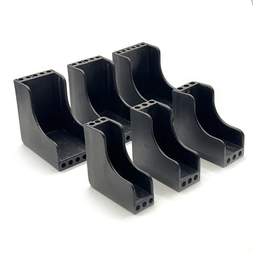 supports d'angle meubles adhésifs protection noirs modernes anti collision plastique matériau