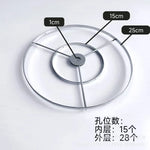 cadre lampe or rose argenté moderne minimaliste eyelets structure sectionnée