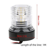 lampe navigation led transparent moderne câble 1m étanche 54mm 65mm thuyền biển