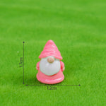 figurines naines miniatures résine bleu rouge jaune violet rose vert classiques 100 pièces