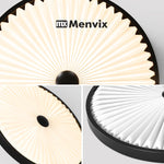 lampe moderne noir lumineuse circulaire éclairage quotidien led dimmable minimaliste chambre