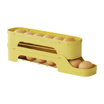 rangement d'oeufs moderne plié vert jaune beige durable cuisine réfrigérateur organisation pratique économique efficace