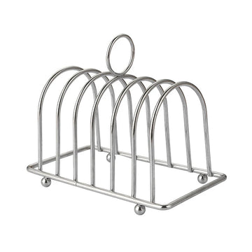 organisateur tranches pain argenté réfrigérateur toast holder slicer rangement rétro utilitaire pieds billes