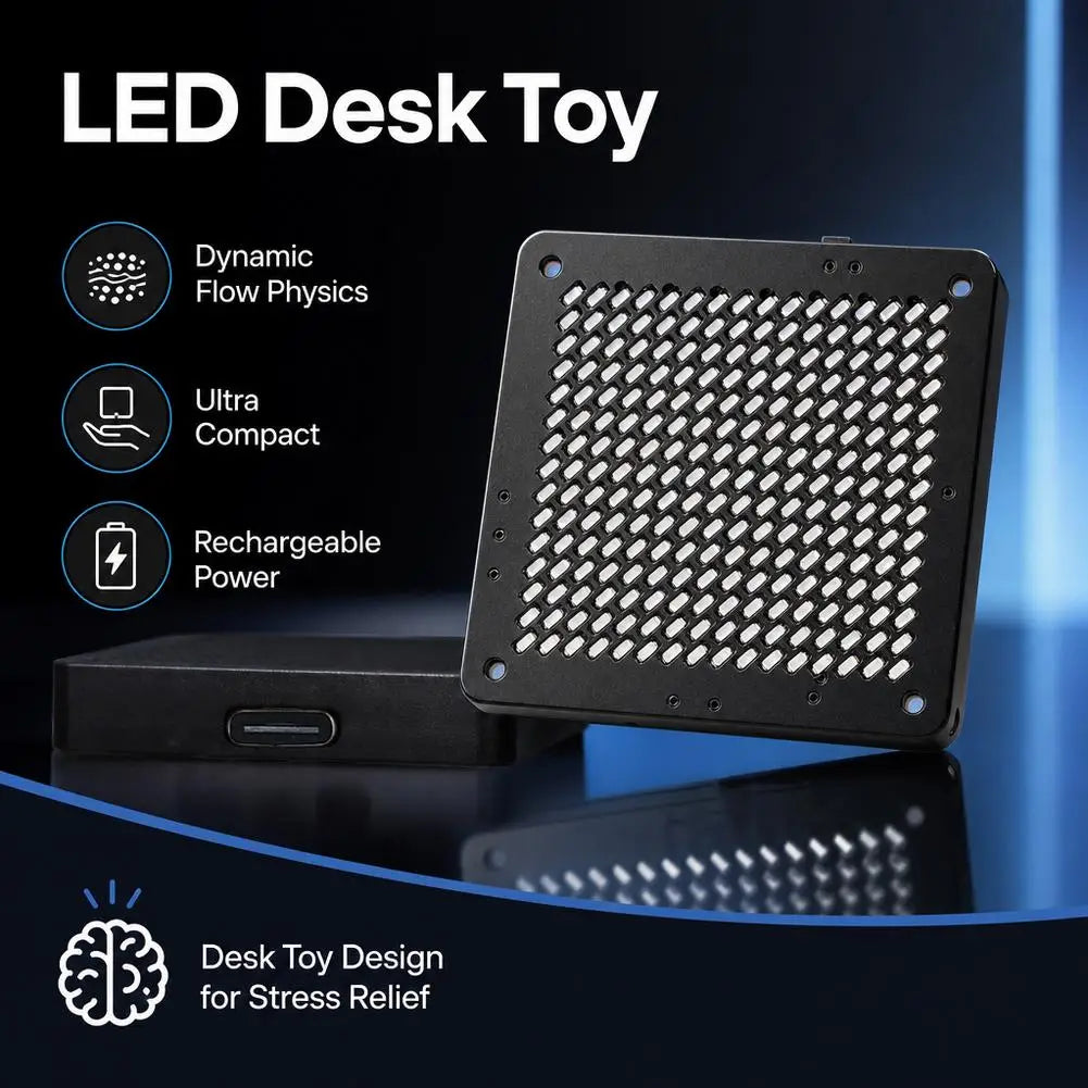 jouet led vert grille adhésif chargeur usb rechargeable dynamique gravité