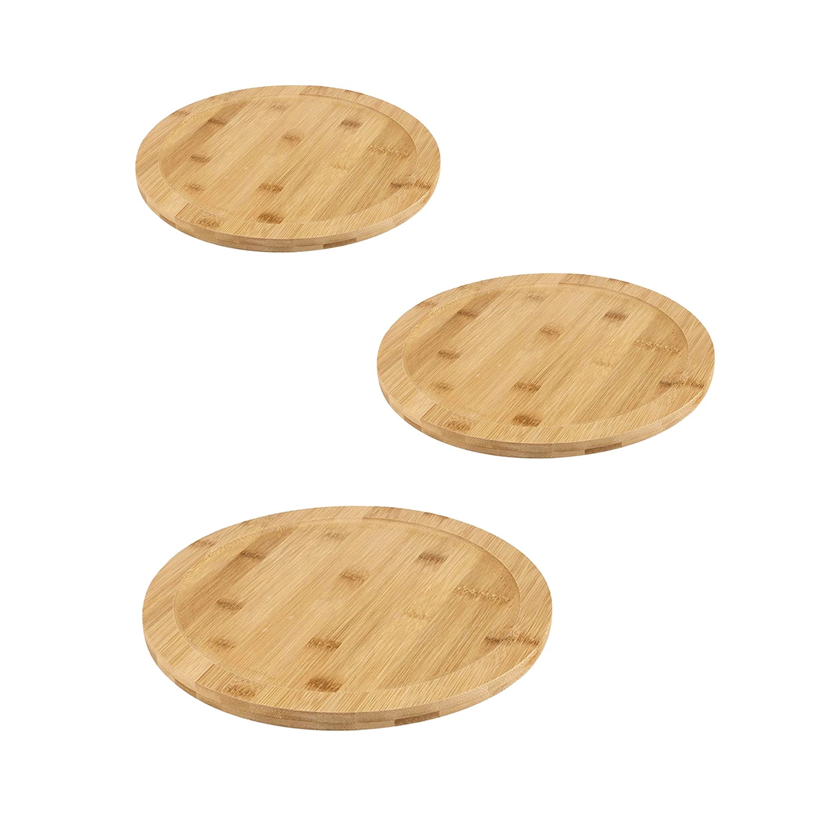Détail de la surface en bois rustique du plateau tournant