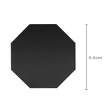 coasters acier inoxydable anti chauffe étanches or gris noir moderne