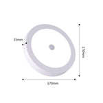 plafonnier led rond moderne blanc capteur mouvement interrupteur tactile salon cuisine